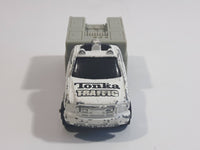 Maisto Tonka Traffic Utility Truck Sheriff White and Grey Die Cast Toy Car Vehicle