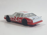 Maisto Special Edition Buick Lasabre Stock Car #24 "Carolina Kid" White Red Die Cast Toy Car Cop Vehicle