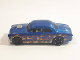 2013 Hot Wheels HW Showroom American Turbo Shoe Box Metallic Blue Die Cast Toy Car Vehicle