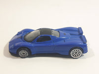 MotorMax Pagani Zonda C12 Blue 1/64 Scale Die Cast Toy Car Vehicle