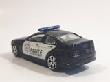 MotorMax No. 6109 PD Police Black and White 1/64 Scale Die Cast Toy Car Vehicle