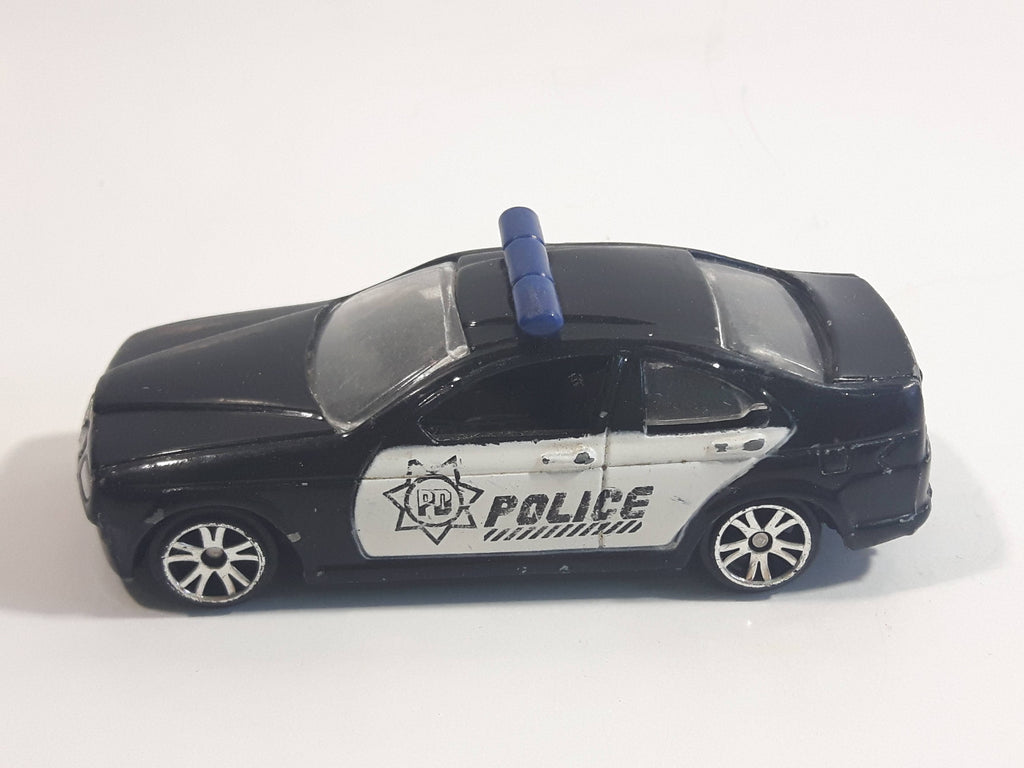 MotorMax No. 6109 PD Police Black and White 1/64 Scale Die Cast Toy Ca ...