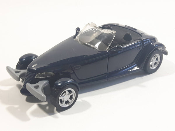 2009 Maisto Chyrsler Prowler Dark Blue Pull Back Motorized Friction 1/38 Scale Die Cast Toy Car Vehicle