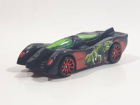 2015 Hot Wheels Ultimate Spider-Man v Sinister 6 Power Pistons Black Die Cast Toy Car Vehicle
