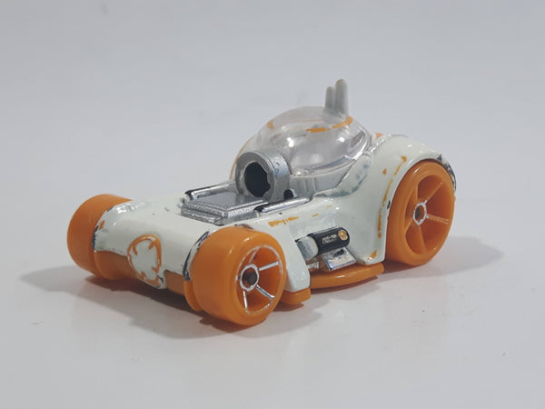2016 Hot Wheels LFL Star Wars Character Cars BB-8 White Die Cast Toy Car Vehicle CGW51
