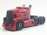 2006 MGA Marvel Comics Spider-Man 3 Movie Rig Action Sequence 8 Semi Truck Red Die Cast Toy Car Vehicle