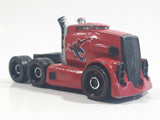 2006 MGA Marvel Comics Spider-Man 3 Movie Rig Action Sequence 8 Semi Truck Red Die Cast Toy Car Vehicle