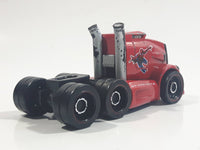 2006 MGA Marvel Comics Spider-Man 3 Movie Rig Action Sequence 8 Semi Truck Red Die Cast Toy Car Vehicle