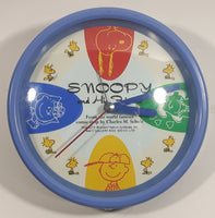 United Features Syndicate Peanuts Snoopy and His Friends 5 1/2" Diameter Glass Covered Alarm Clock