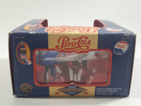 Vintage Golden Wheels Pepsi-Cola Pedal Plane Airplane Dark Blue and Red Die Cast Toy Car Aircraft Vehicle New in Box