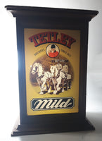 Vintage SDI Ltd Tetley Brewers Since 1882 Mild Hard Plastic Pub Bar Counter Light Up Advertising Sign - No Wiring