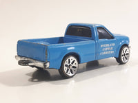 Maisto Ford F-350 Super Duty Pick Up Truck Blue Die Cast Toy Car Vehicle