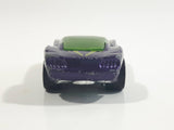 2009 Hot Wheels HW Designs Pony-Up Metallic Purple Die Cast Toy Car Vehicle