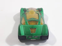 2010 Hot Wheels Race World Cave Sinistra Satin Metallic Green Die Cast Toy Car Vehicle