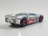 2009 Hot Wheels Track Stars Reverb Chrome Die Cast Toy Car Vehicle