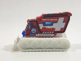 2013 Matchbox MBX Explorers Blizzard Buster Red and White Die Cast Toy Car Vehicle