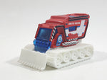 2013 Matchbox MBX Explorers Blizzard Buster Red and White Die Cast Toy Car Vehicle