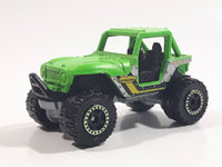 2011 Matchbox Jungle Explorers MBX 4x4 Metalflake Pearl Green Die Cast Toy Car Vehicle