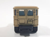 2013 Matchbox MBX Explorers Mountain Outdoors Sportsmen 1968 Toyota Land Cruiser (FJ40) Gold Die Cast Toy Car Vehicle