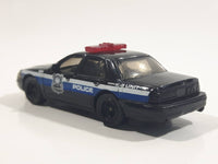 2007 Matchbox 2006 Ford Crown Victoria State Police K-9 Unit #689 Black Die Cast Toy Car Vehicle