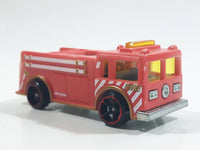 HTF 2016 Hot Wheels Color Shifters Fire Eater Red Fire Truck Die Cast Toy Car Vehicle