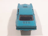 2009 Hot Wheels Custom V-8 Vega Turquoise Blue Die Cast Toy Muscle Car Vehicle