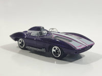 2013 Hot Wheels HW Showroom Corvette 60th Corvette Stingray Racer Concept XP-87 Metalflake Purple Die Cast Toy Car Vehicle