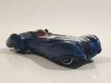 2002 Hot Wheels Masters of the Universe He-Man Phantastique Skeletor Metalflake Dark Blue Die Cast Toy Car Vehicle