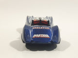 2002 Hot Wheels Masters of the Universe He-Man Phantastique Skeletor Metalflake Dark Blue Die Cast Toy Car Vehicle