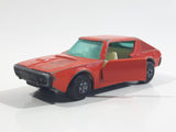 Vintage 1974 Lesney Matchbox Superfast No. 62 Renault 17 TL Orange Die Cast Toy Car Vehicle with Opening Doors