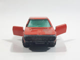 Vintage 1974 Lesney Matchbox Superfast No. 62 Renault 17 TL Orange Die Cast Toy Car Vehicle with Opening Doors