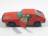 Vintage 1974 Lesney Matchbox Superfast No. 62 Renault 17 TL Orange Die Cast Toy Car Vehicle with Opening Doors