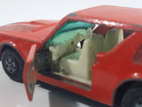 Vintage 1974 Lesney Matchbox Superfast No. 62 Renault 17 TL Orange Die Cast Toy Car Vehicle with Opening Doors