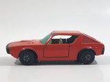 Vintage 1974 Lesney Matchbox Superfast No. 62 Renault 17 TL Orange Die Cast Toy Car Vehicle with Opening Doors