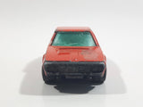 Vintage 1974 Lesney Matchbox Superfast No. 62 Renault 17 TL Orange Die Cast Toy Car Vehicle with Opening Doors