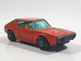 Vintage 1974 Lesney Matchbox Superfast No. 62 Renault 17 TL Orange Die Cast Toy Car Vehicle with Opening Doors