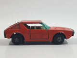 Vintage 1974 Lesney Matchbox Superfast No. 62 Renault 17 TL Orange Die Cast Toy Car Vehicle with Opening Doors