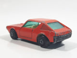 Vintage 1974 Lesney Matchbox Superfast No. 62 Renault 17 TL Orange Die Cast Toy Car Vehicle with Opening Doors