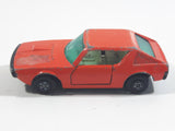 Vintage 1974 Lesney Matchbox Superfast No. 62 Renault 17 TL Orange Die Cast Toy Car Vehicle with Opening Doors