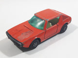 Vintage 1974 Lesney Matchbox Superfast No. 62 Renault 17 TL Orange Die Cast Toy Car Vehicle with Opening Doors