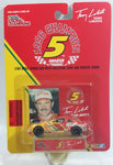 1997 Racing Champions 1996 Champion #5 Terry Labonte Kellogg's Chevrolet Monte Carlo Red Yellow Die Cast Toy Race Car Vehicle with Collector Card and Display Stand - New in Package Sealed