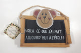 Gift Expressions Cute Bear School Work Hanging Clothes Pin Memo Clipboard