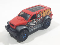 2015 Hot Wheels Graffiti Rides Power Panel Red Die Cast Toy Car Vehicle