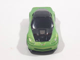 2009 Hot Wheels Faster Than Ever '09 Corvette ZR1 Metallic Green Die Cast Toy Car Vehicle