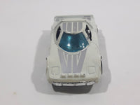 Vintage Summer Marz Karz White Silver Die Cast Toy Car Vehicle - Made in China