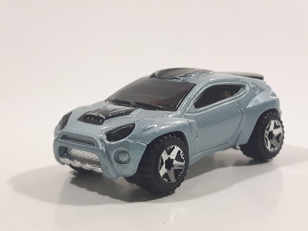 2007 Hot Wheels Code Cars Toyota RSC (Rugged Sport Coupe) Light Pale Blue Die Cast Toy Concept Car SUV Vehicle
