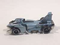 2009 Hot Wheels Racing Rigs Jet Threat 4.0 Light Blue Die Cast Toy Car Vehicle