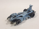 2009 Hot Wheels Racing Rigs Jet Threat 4.0 Light Blue Die Cast Toy Car Vehicle