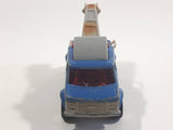 1999 Matchbox Scrapyard Breakdown Van Matte Blue Die Cast Toy Car Vehicle