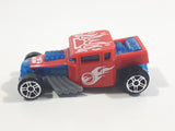 2015 Hot Wheels Bone Shaker Red Blue Plastic Body Pullback Motorized Friction Die Cast Toy Car Vehicle McDonald's Happy Meal